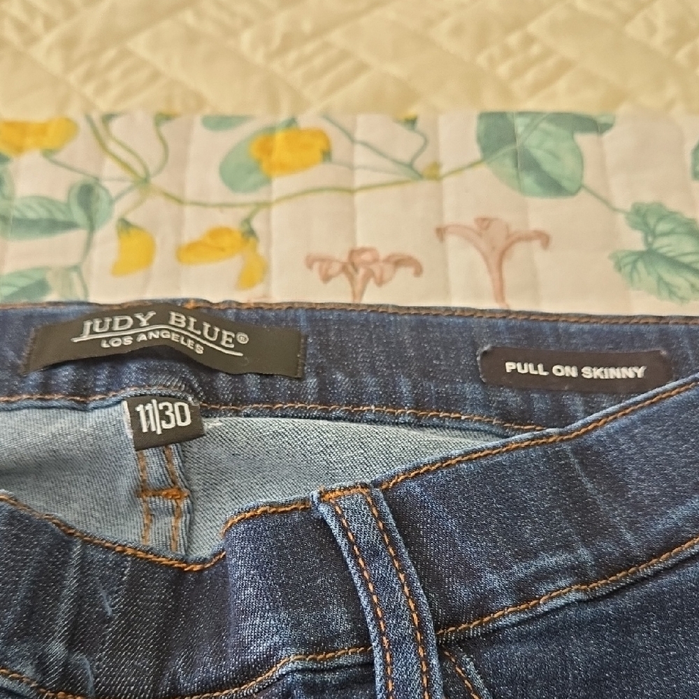 Judy Blue Blue Skinny Jeans Classic Denim